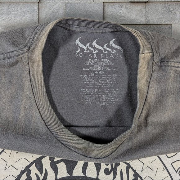 Distressed Jimi Hendrix Experience Live At Filmore East Mens T-Shirt Gray sz 2X - Picture 3 of 6